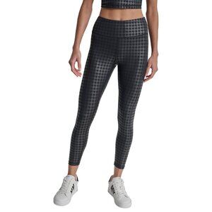 DKNY Sport Women's High-Rise 7/8 Workout Leggings Black XS